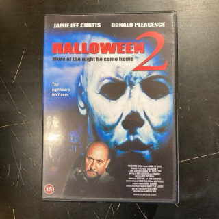 Halloween 2 - tappajan paluu DVD (VG+/VG+) -kauhu-